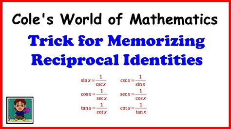 Examples Of Reciprocal Identities