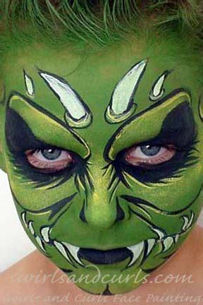 Green Goblin | Green goblin costume, Halloween face paint designs, Face painting halloween