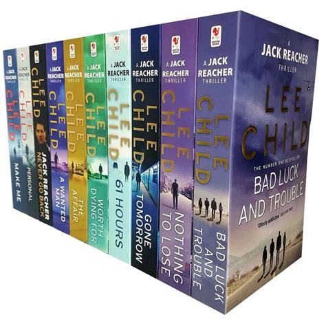 Jack Reacher Series 3 & 4 10 Books Collection Set Lee Child Affair,Nev – Lowplex