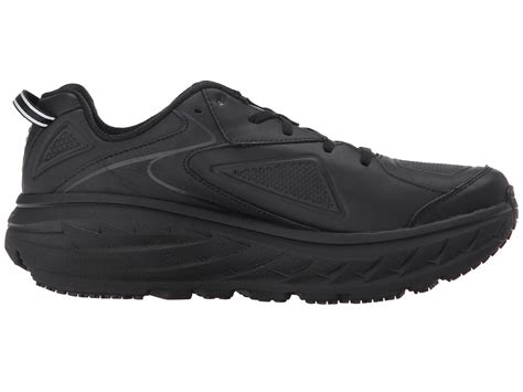 Hoka One One Leather Bondi Ltr (black) Men's Running Shoes for Men - Lyst