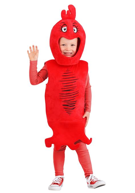 Dr. Seuss Red Fish Toddler Costume | Fish costume, Red fish blue fish, Toddler costumes