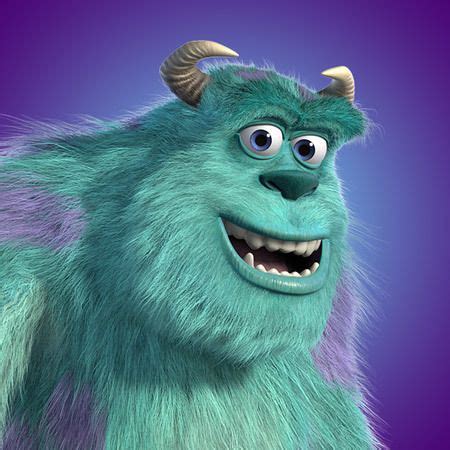 James P. Sullivan | Monsters inc characters, Blue cartoon character, Blue disney characters