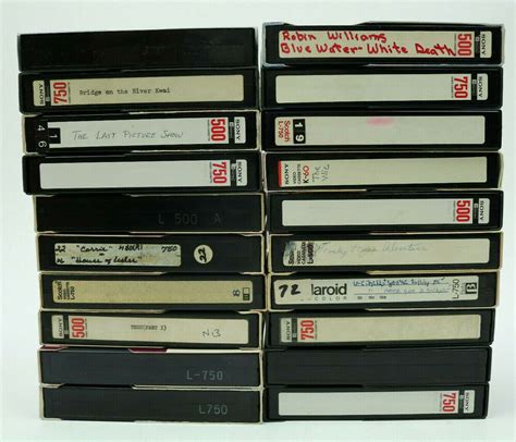 Lot Of 20 Blank Betamax Tapes Home Recordings Beta Tape Vintage See Photos | eBay | See photo ...