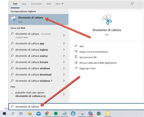 Strumento di Cattura In Windows 10 - Corso di Ottimizzazione del Computer