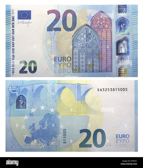 New banknote 20 Euro, 2015 Stock Photo - Alamy