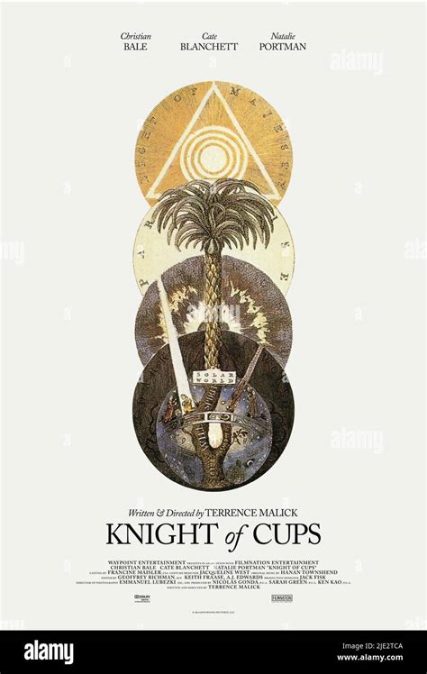 MOVIE POSTER, KNIGHT OF CUPS, 2015 Stock Photo - Alamy