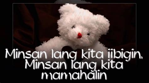 Minsan Lang Kita Iibigin - Juris (Lyrics) - YouTube