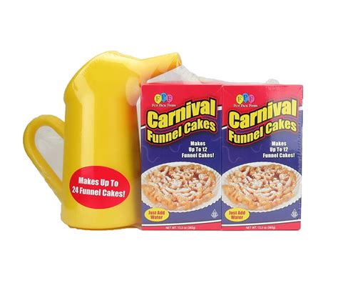 Xcell 2 Pack Carnival Funnel Cake Mix & Pitcher Set - Walmart.com