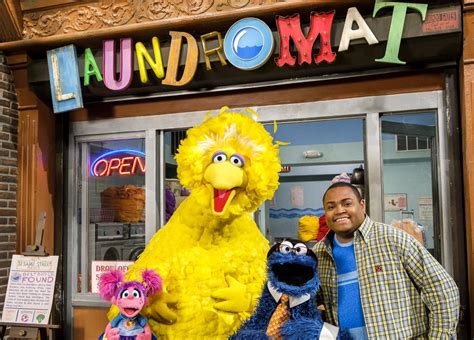 Sesame Street on Twitter: "The laundromat can be a great place to make ...