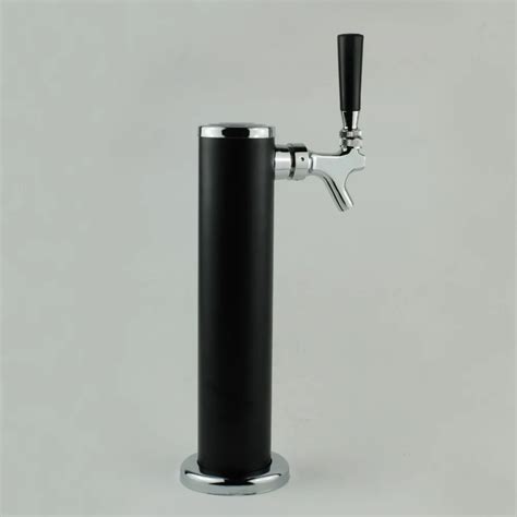 Single Tap Chromed Draft Beer Kegerator Tower 2 1/2" Dia. Homebrew-in Other Bar Accessories from ...