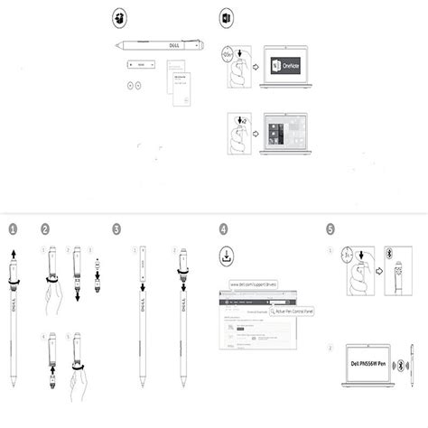 For Dell Active Stylus Pen Pressure Sensitive Drawing Screen Touch Pen PN557W UK | eBay