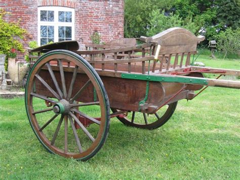 Wooden Horse Drawn Delivery Cart | 263820 | Sellingantiques.co.uk ...