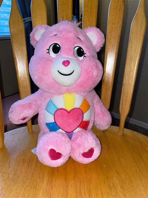 Care Bears Hopeful Heart Bear 14 Stuffed Animal Plush Toy - Etsy