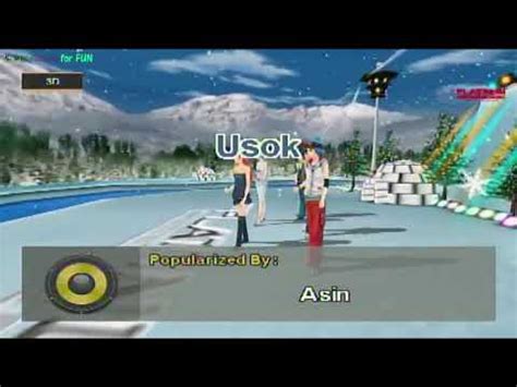 Usok - Asin | Karaoke - YouTube