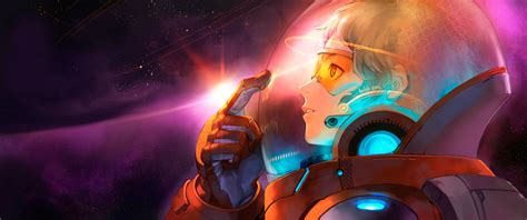 4K, anime girls, Z-AO, anime, space suit, HD Wallpaper | Rare Gallery