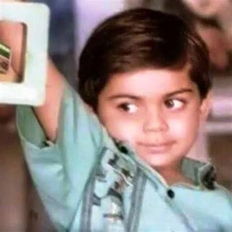 Virat Kohli in his childhood