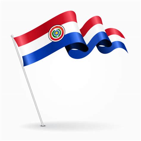 Bandera Paraguaya - Banco de fotos e imágenes de stock - iStock