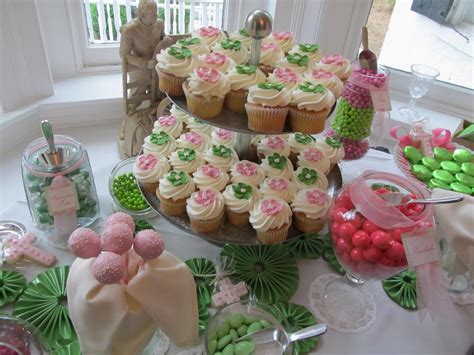 Maryland Pink and Green: Pink and Green Candy Buffet