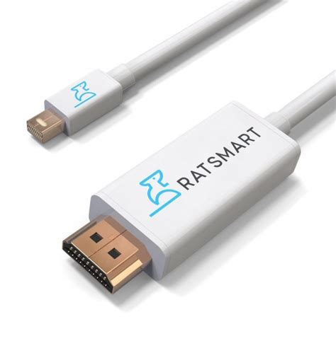 Thunderbolt to HDMI Cable / Mini DisplayPort Thunderbolt Compatible to HDTV Cable Adapter