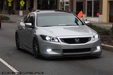 Honda Accord Coupe | CW-12 | Matte Black Machined Face | | Flickr