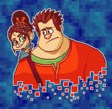 Wreck-it Ralph PixelArt by StevenRayBrown on DeviantArt