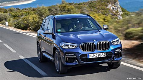 2018 BMW X3 M40i (Color: Phytonic Blue) - Front | Caricos