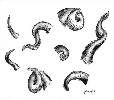 Horns by YoshikuniShiku on DeviantArt