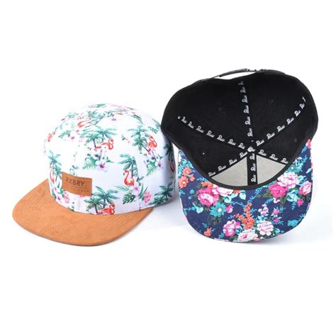 Custom Floral Snapback,Printed Snapback Hats,Put My Logo On Snapbacks ...