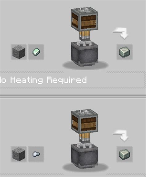 Found a crafting issue when looking at the recipes for andesite alloys ...