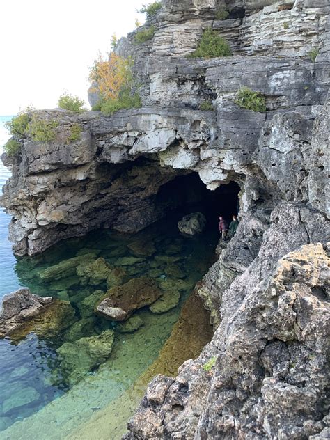 the grotto, bruce peninsula national park, ontario, canada : r/hiking