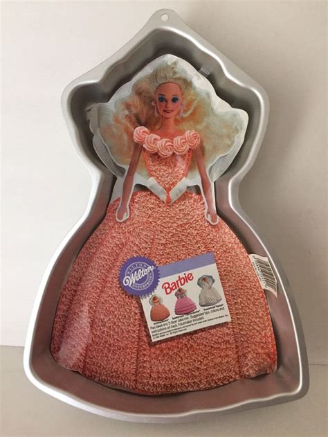 Vintage Wilton Barbie cake pan | Barbie cake, Cake pans, Barbie cupcakes