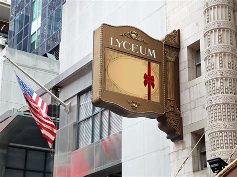 Lyceum Theatre on Broadway in NYC