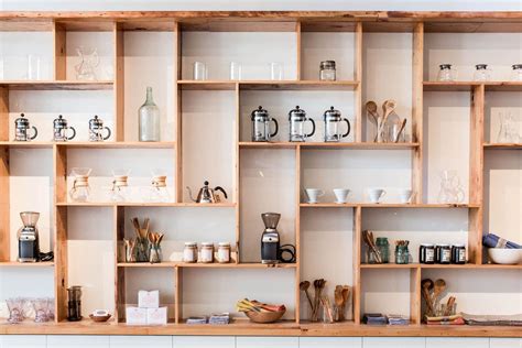 40+ Retail Space Inspiration 12 | Cafe interior, Retail shelving, Shelves