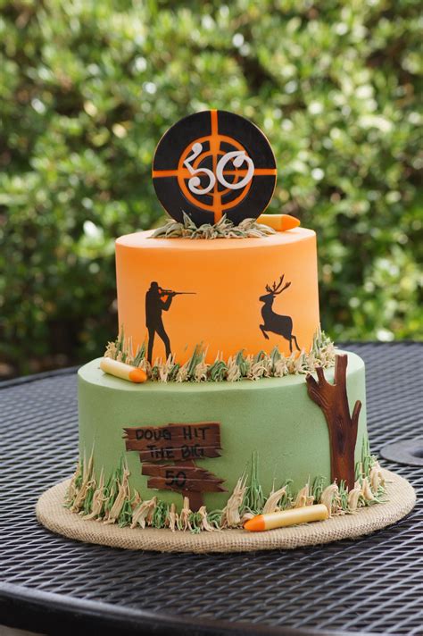 Found on Bing from www.pinterest.com 60th Birthday Cake For Men, Hunting Birthday Cakes, Fish ...