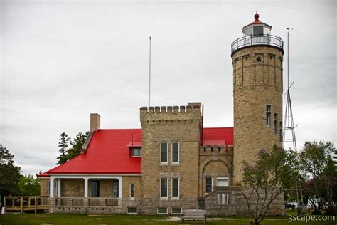 Old Mackinac Point Lighthouse Photograph by Adam Romanowicz