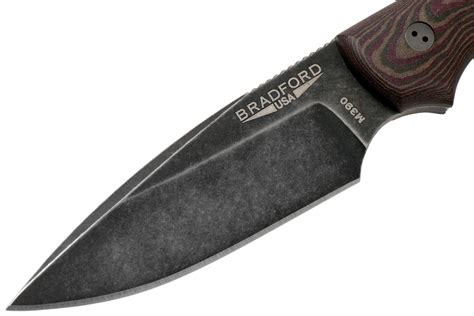 Bradford Guardian 3, 3D Brown-Red Richlite, M390 False Edge Nimbus ...