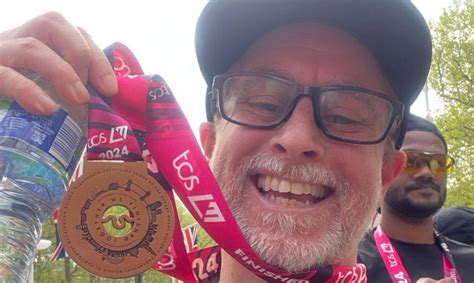 Truro & Penwith College Lecturer Conquers London Marathon for Men's Mental Health - CornishStuff