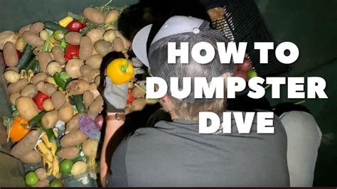 How to Dumpster Dive - YouTube