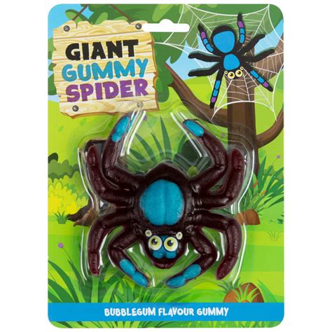 Giant Gummy 100g - Spider | Novelty Christmas Sweets - B&M Stores