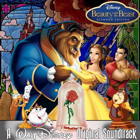 Beauty and the Beast CD cover Version 1 by disneyfreak19 on DeviantArt