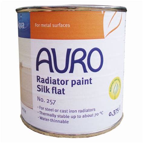 Auro 257 Natural & Eco Friendly Radiator Paint Silk Flat in White | Radiator paint, Nature ...