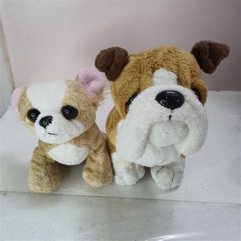 [SET] Ganz Webkinz Lil' Kinz Chihuahua & Bulldog Plush | NO TAG/CODE ...