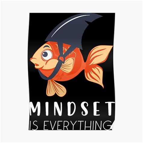 "Mindset is everything" Poster for Sale by pnkpopcorn | Redbubble