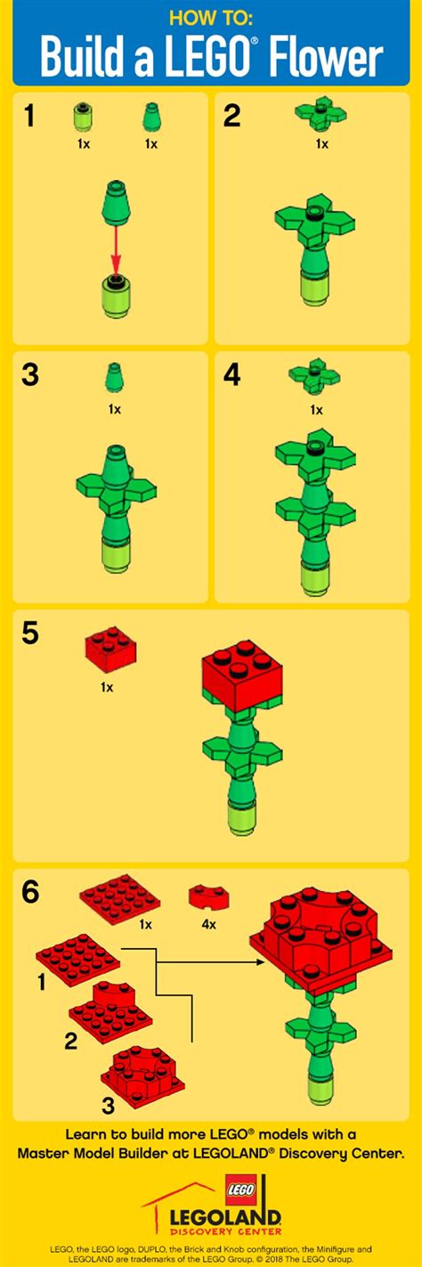 How To: Build A LEGO® Flower | LEGOLAND Discovery Centre Toronto