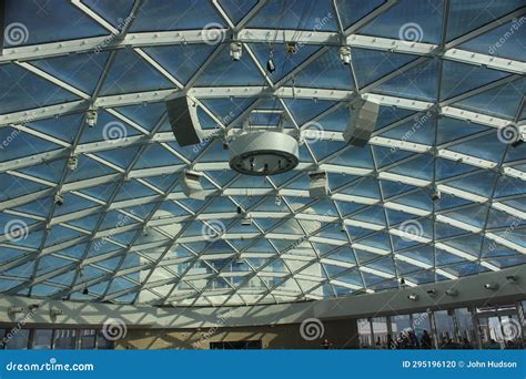 Skydome Roof on the Cruise Ship Iona Stock Photo - Image of cruise ...