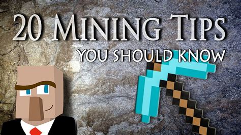 20 Minecraft Mining Tips and Tricks You Should Know! - YouTube