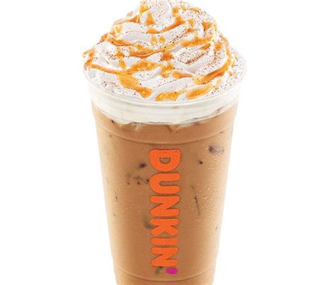 Caramel Swirl Latte - Dunkin' Donuts SG