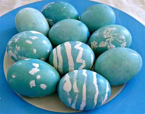 Natural Blue Dye for Easter Eggs