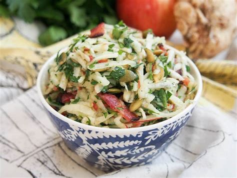 Apple celeriac salad - Caroline's Cooking