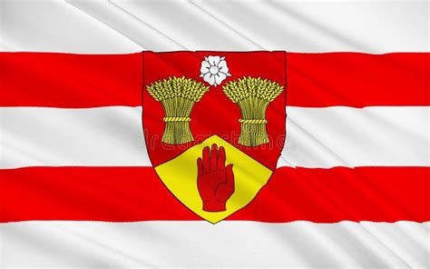 Flag of County Londonderry in Northern Ireland Stock Photo - Image of ...